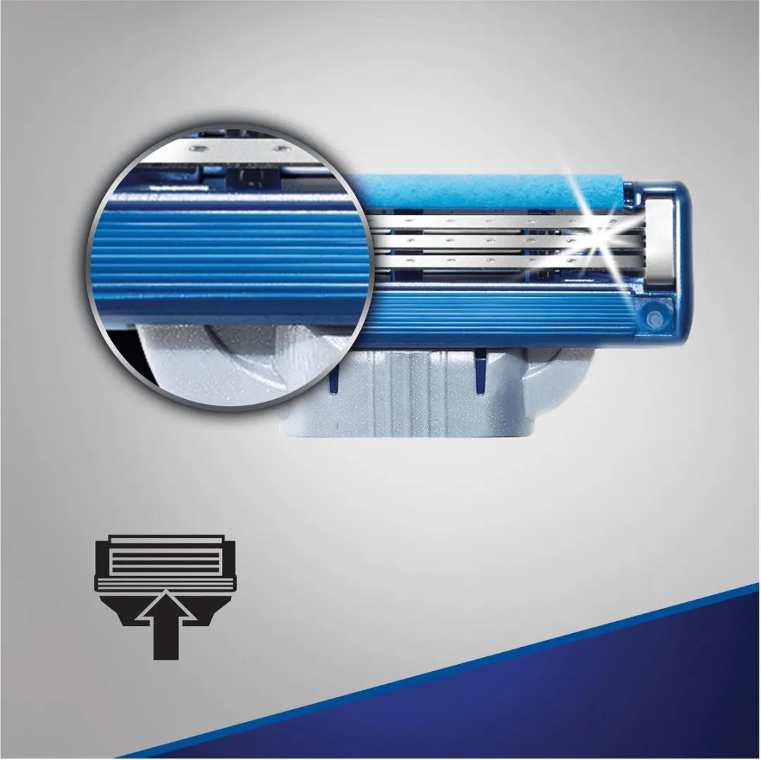 Gillette Mach3 Turbo Scheermesjes - 16 Stuks