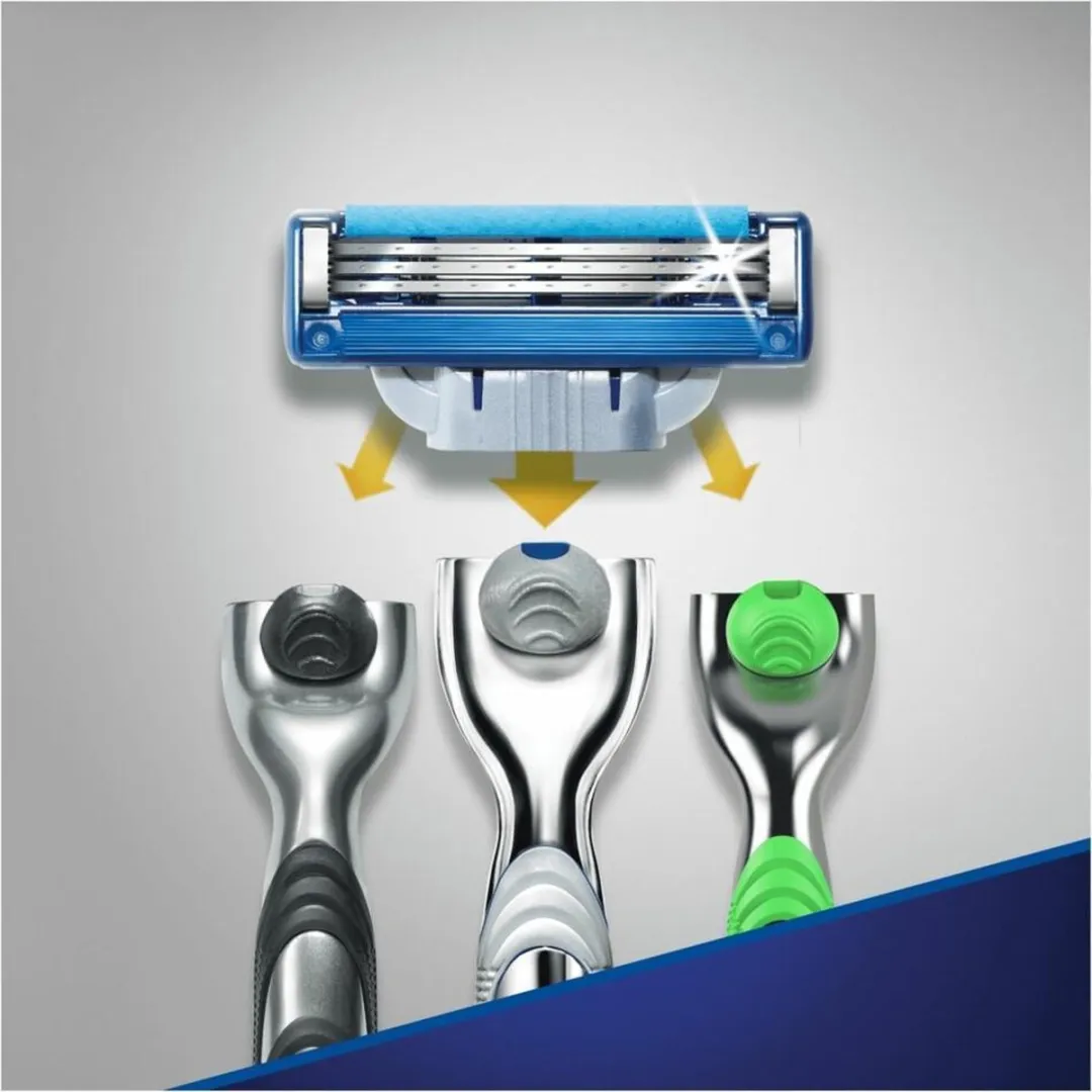 Gillette Mach3 Turbo Scheermesjes - 16 Stuks