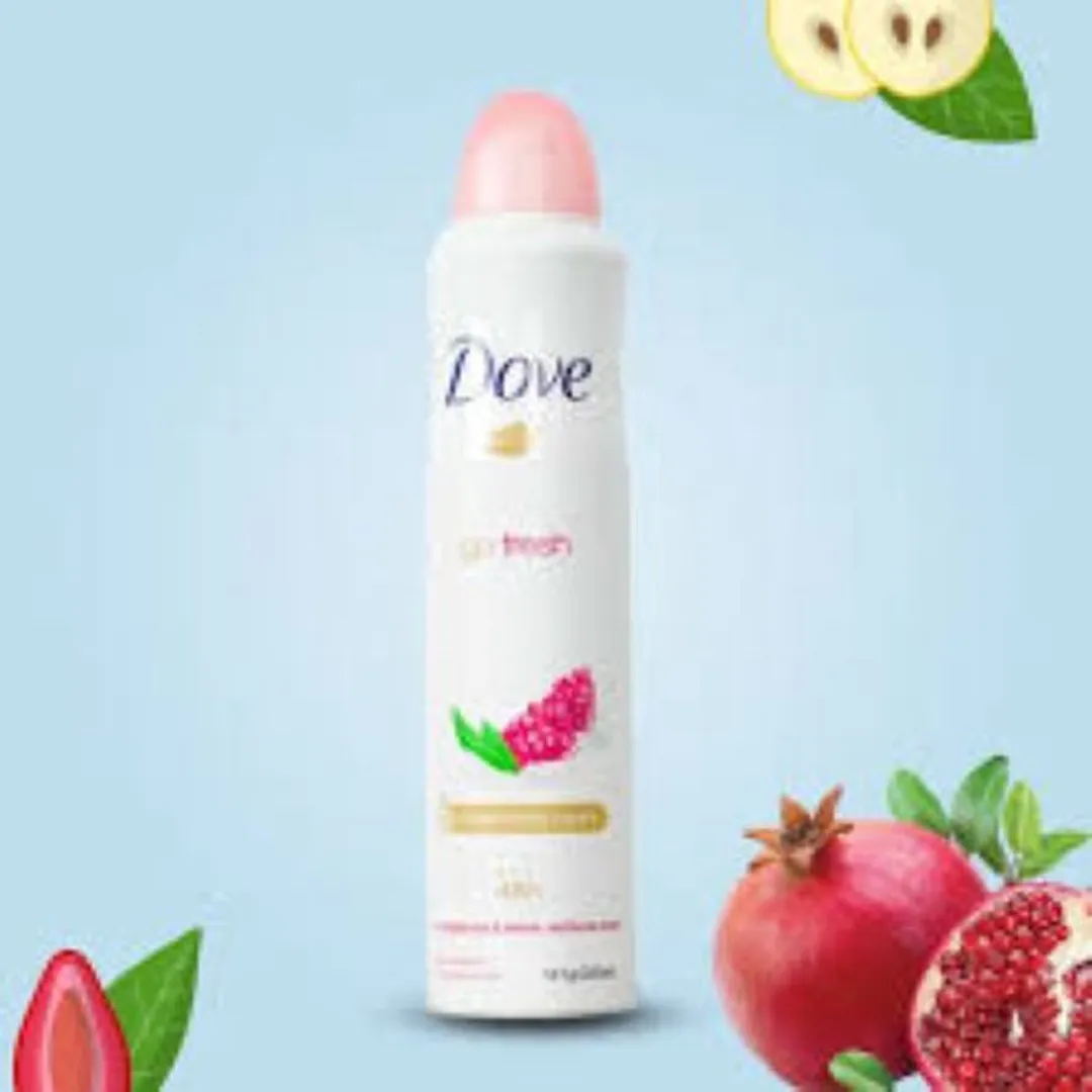 Dove Go Fresh Deo Spray - 750ml (3x250ml)