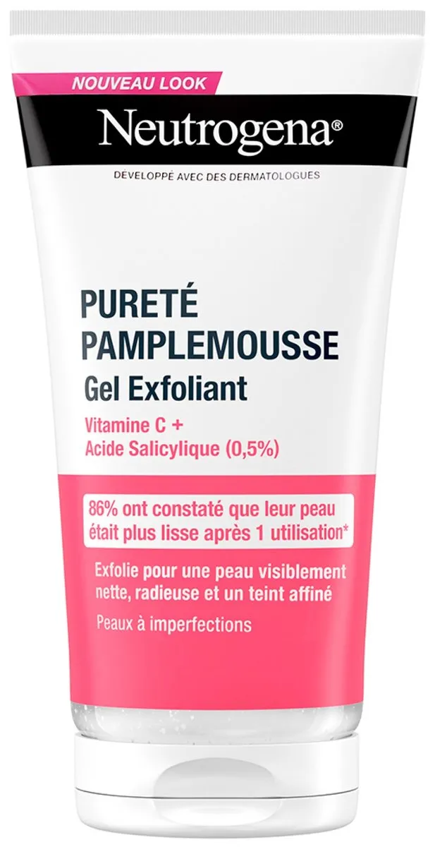 Neutrogena Pure Grapefruit Exfoliërende Gel 150ml
