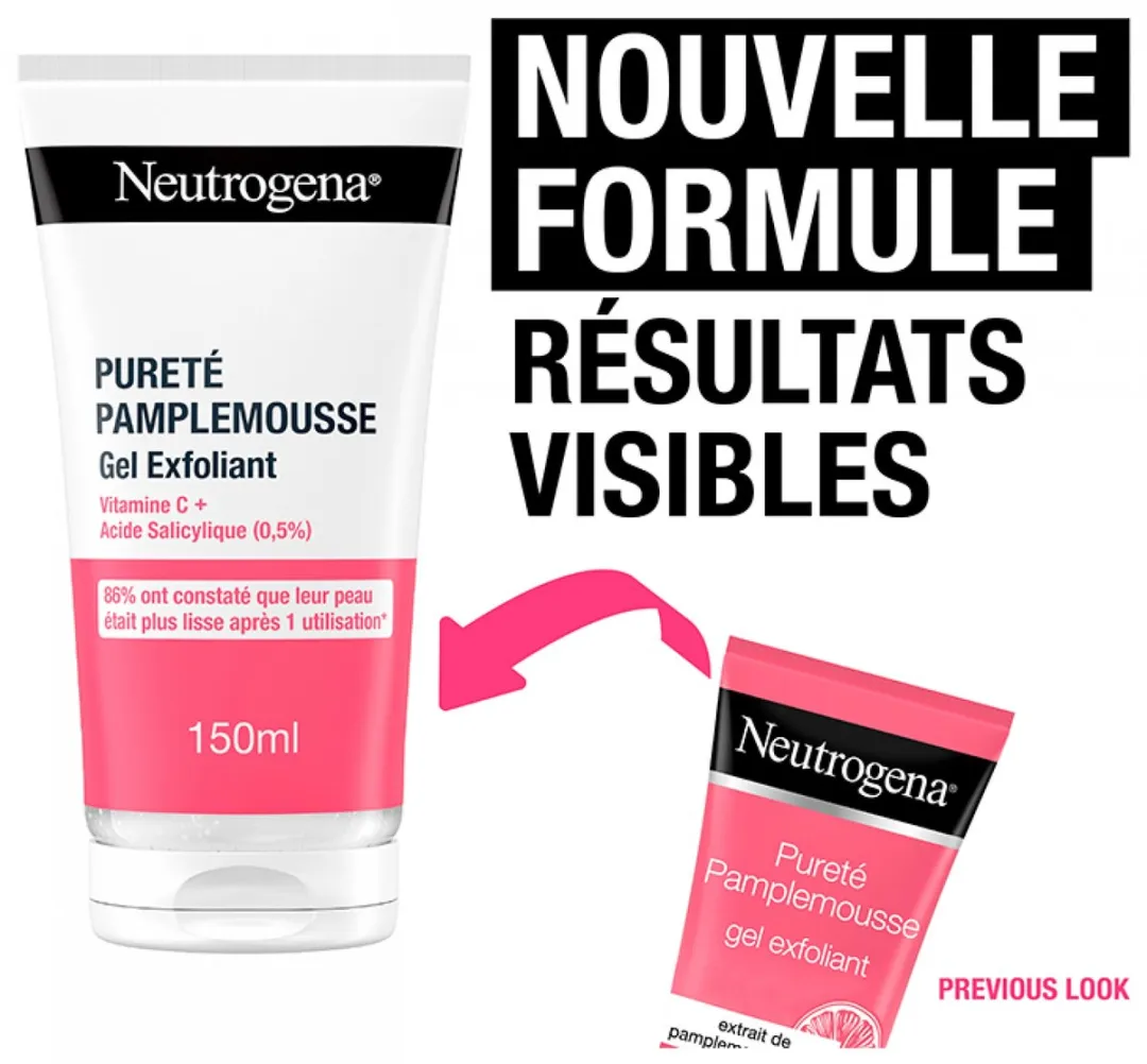 Neutrogena Pure Grapefruit Exfoliërende Gel 150ml - afbeelding 6 van 6