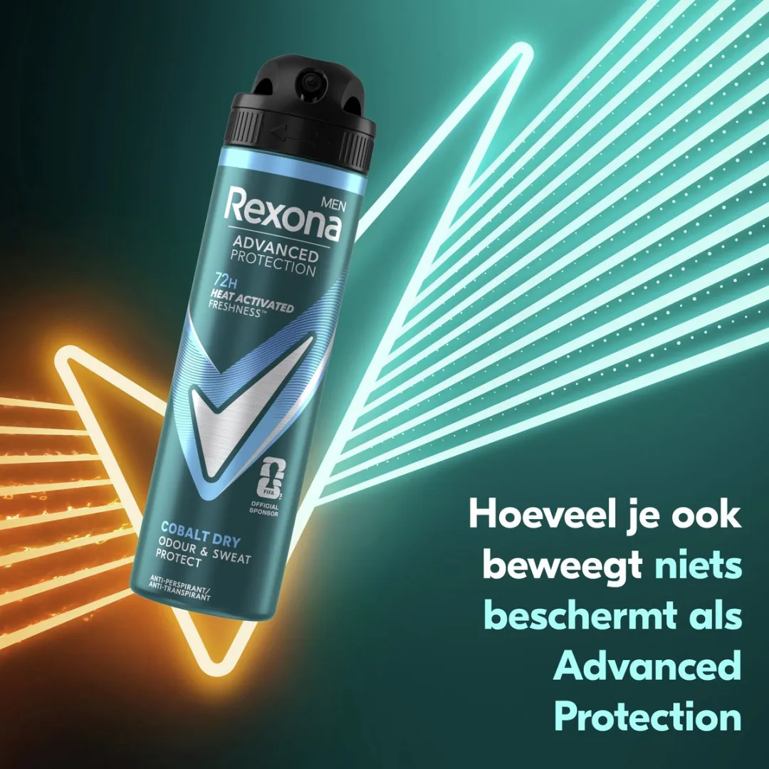 Rexona - Anti-Transpirant Spray - Men Advanced Protection - 6 x 150 ml