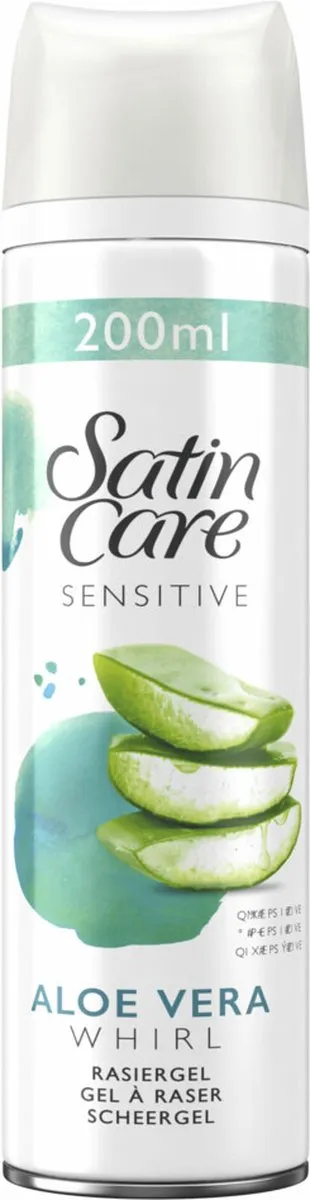 Gillette Venus Satin Care Scheergel Gevoelige Huid - 6x200ml
