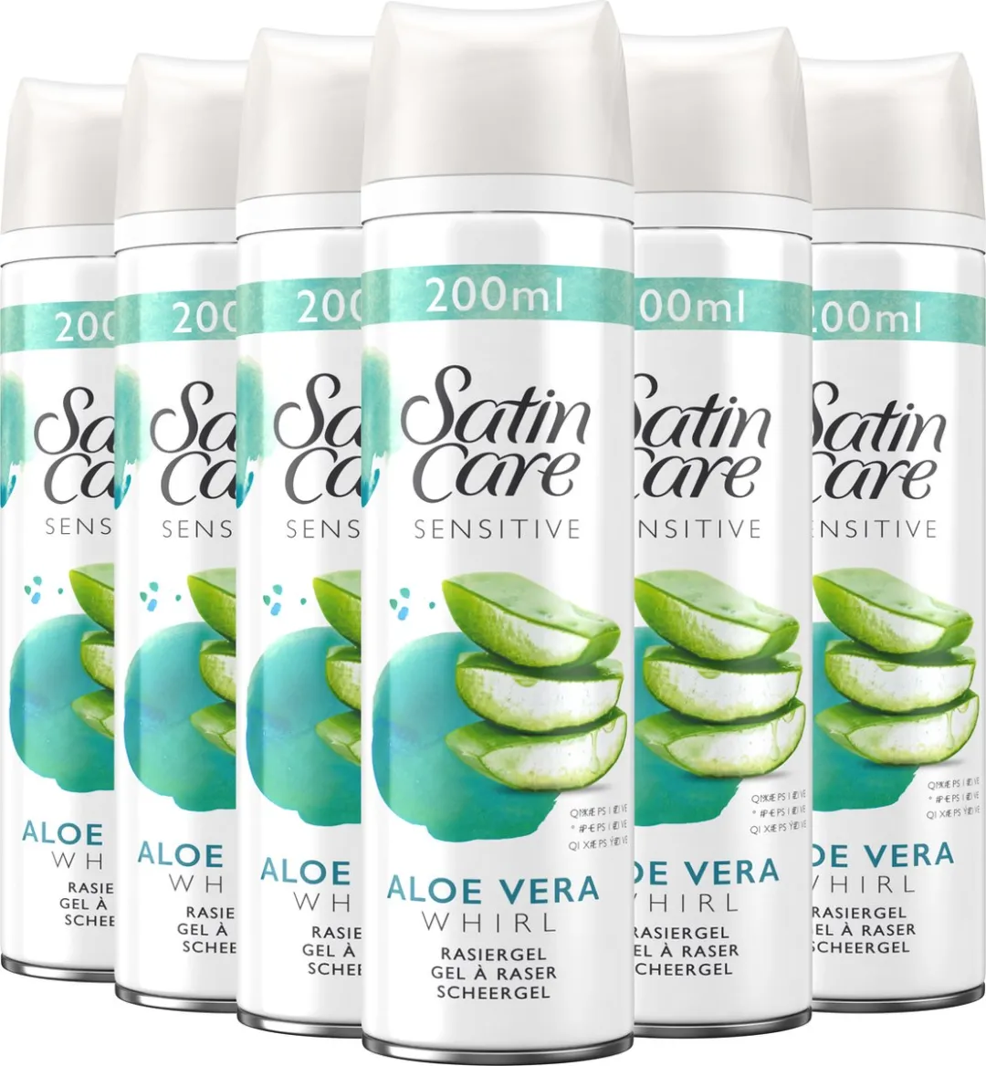Gillette Venus Satin Care Scheergel Gevoelige Huid