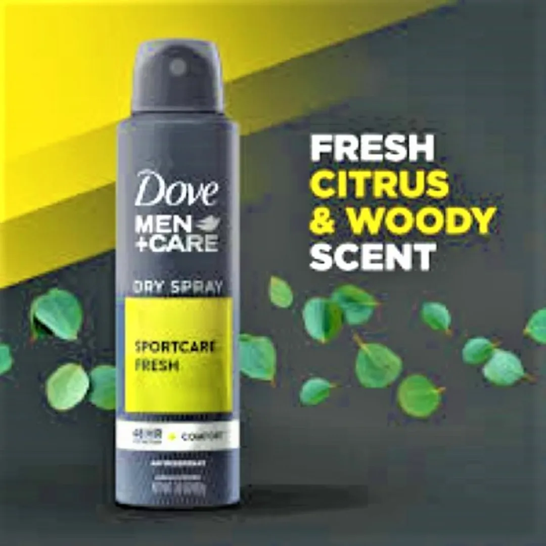 Dove Men+Care Sport Active+Fresh Deo Spray - 4x150ml