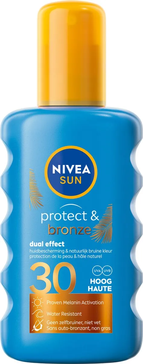 NIVEA SUN Protect & Bronze Zonnebrandspray SPF 30 200ml