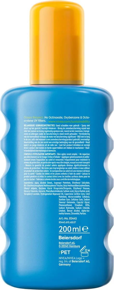 NIVEA SUN Protect & Bronze Zonnebrandspray SPF 30 200ml