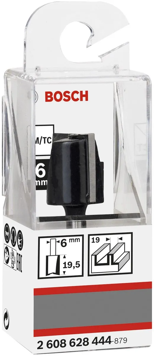 Bosch Vingerfrezen Dubbelzijdig HM 19x19.5mm - 6mm