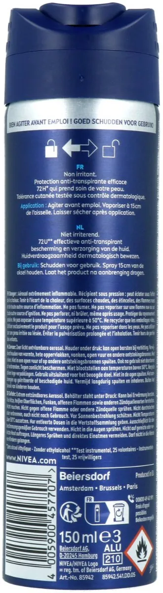 NIVEA Men Protect & Care Deo Spray 150ml