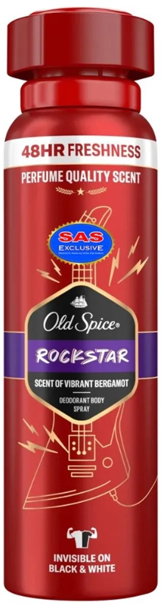 Old Spice Rockstar Deospray 150ml - 7 Stuks