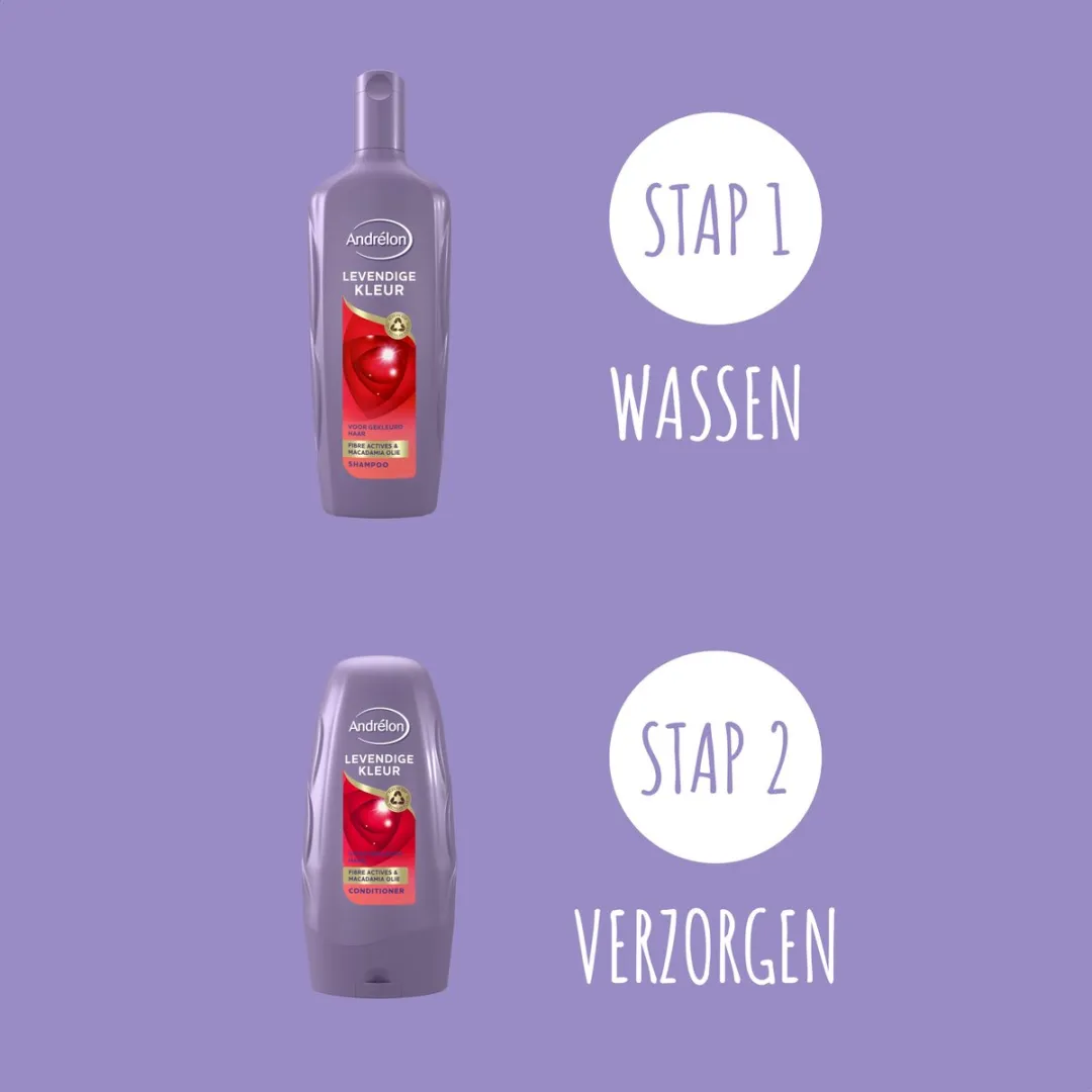 Andrélon Conditioner Levendige Kleur 6x250ml