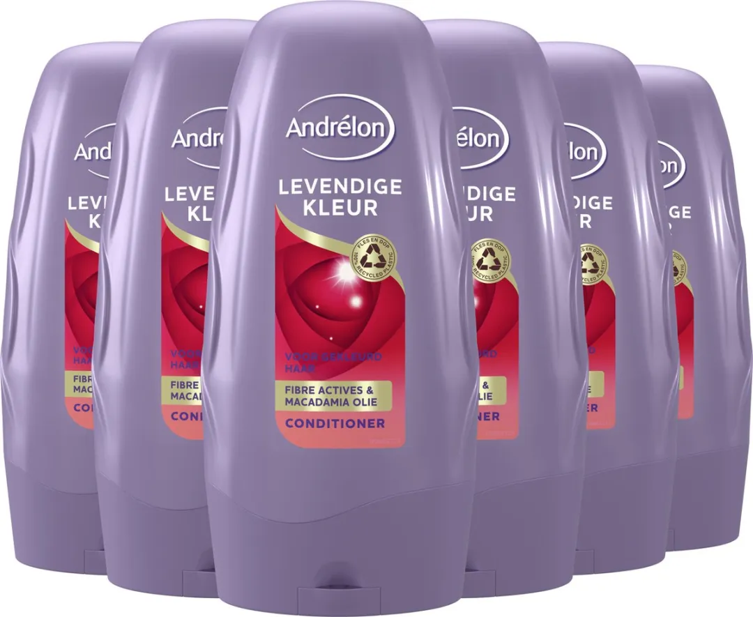 Andrélon Conditioner Levendige Kleur 6x250ml