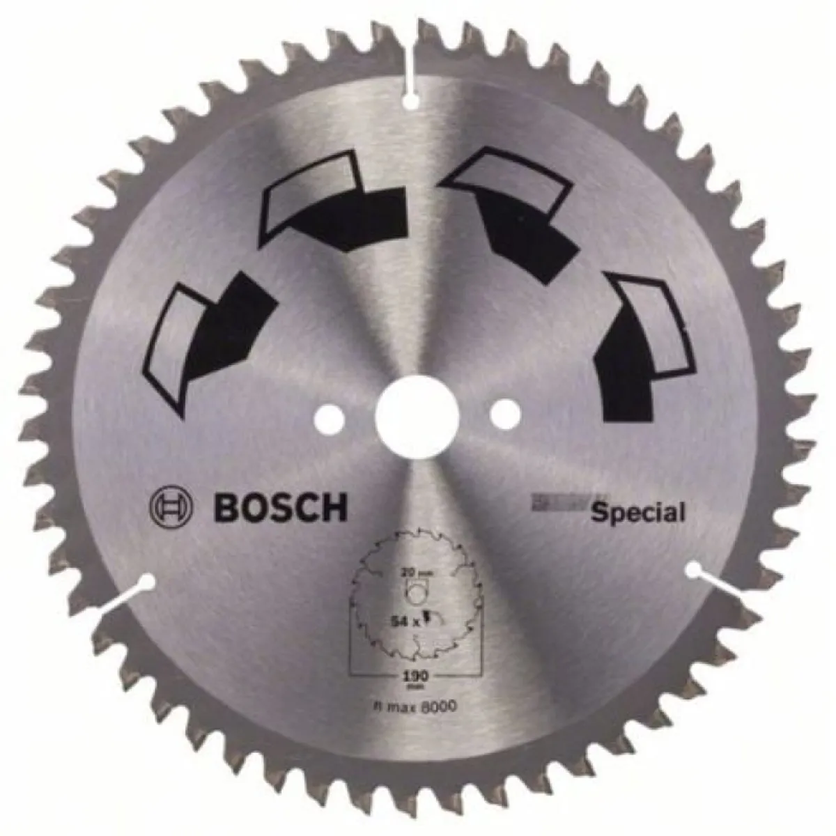 Bosch Professional Cirkelzaagblad Special 190mm
