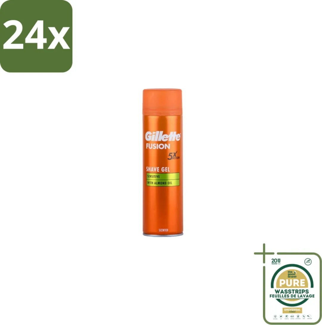 Gillette Fusion 5 Ultra Sensitive Scheergel 200ml