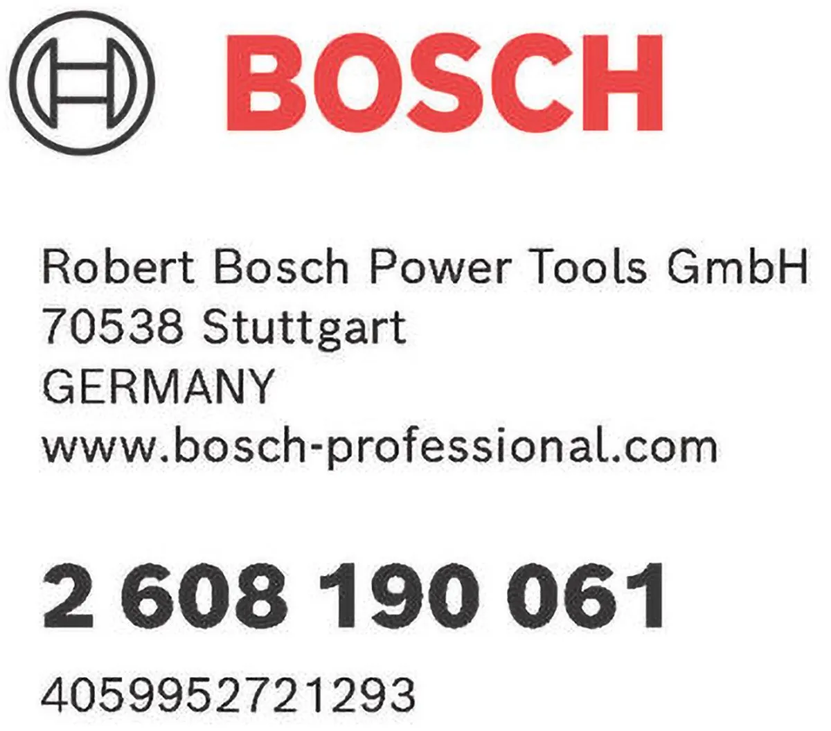 Bosch PRO Afzuigadapter Bovenfrees 2608190061
