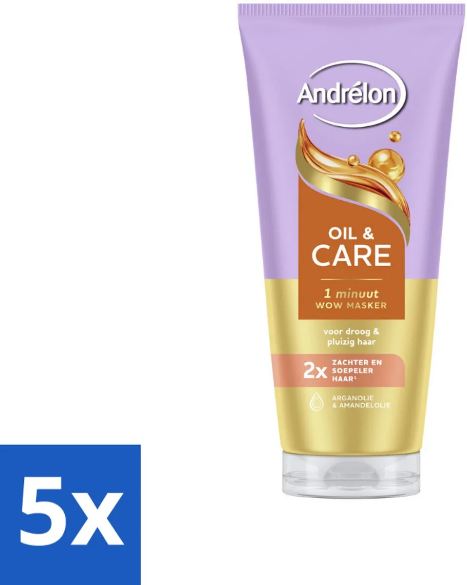Andrélon Oil & Care Haarmasker 1 Minuut WOW