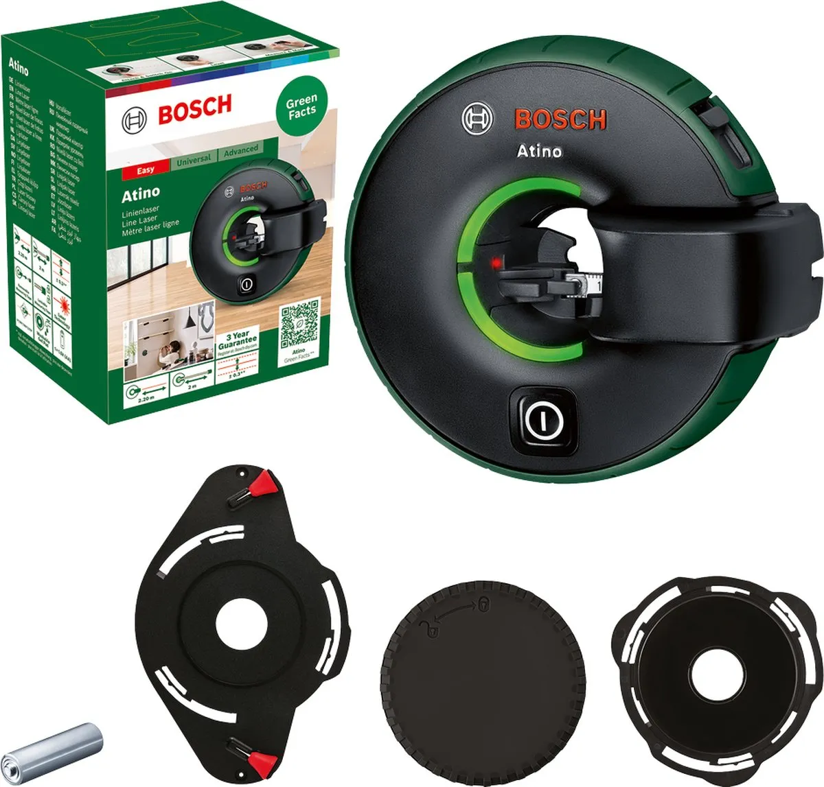 Bosch Atino Lijnlaser 0603663AZ0 - Rood