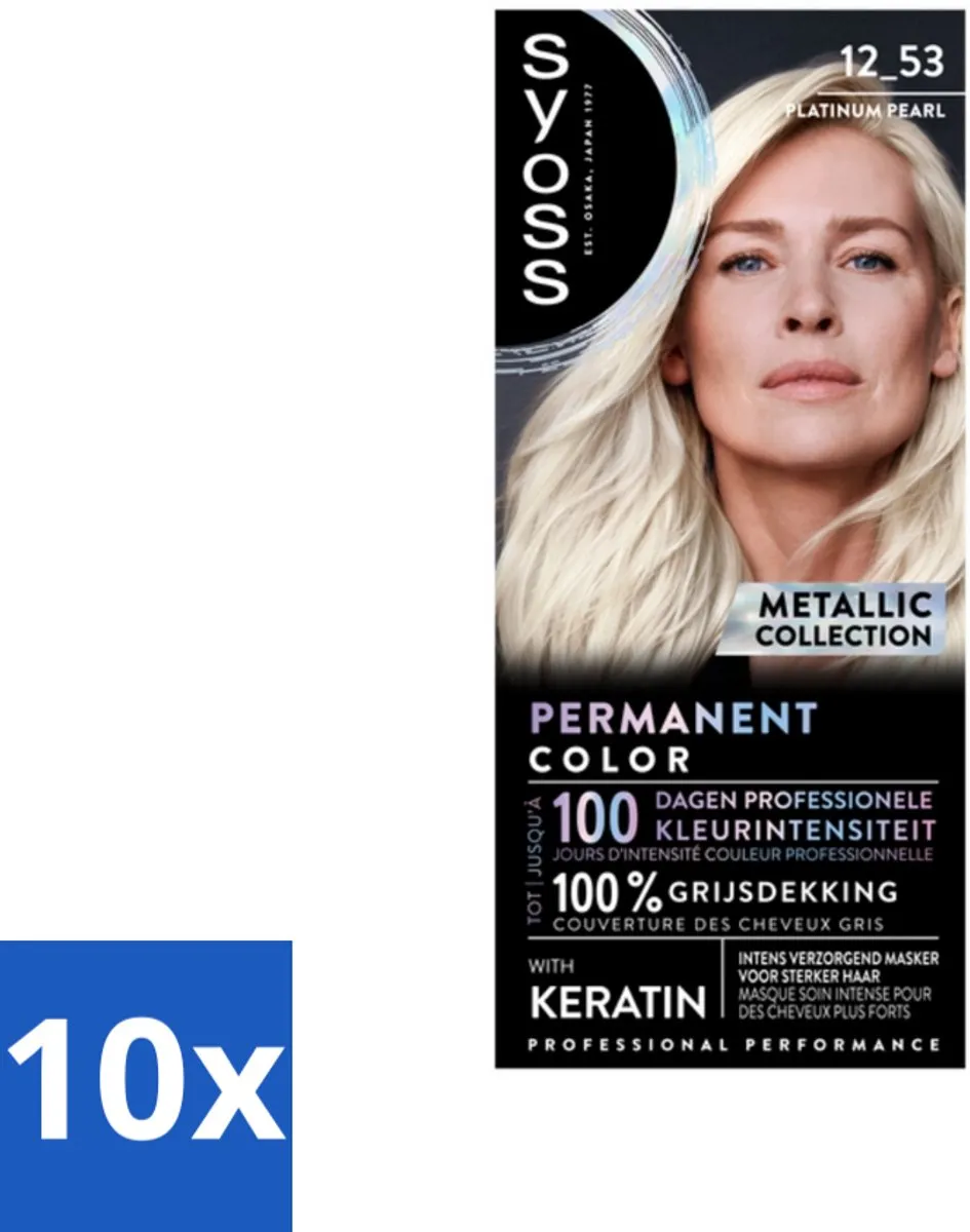 SYOSS Coloration 12-53 Platinum Pearl Haarverf 1150ml