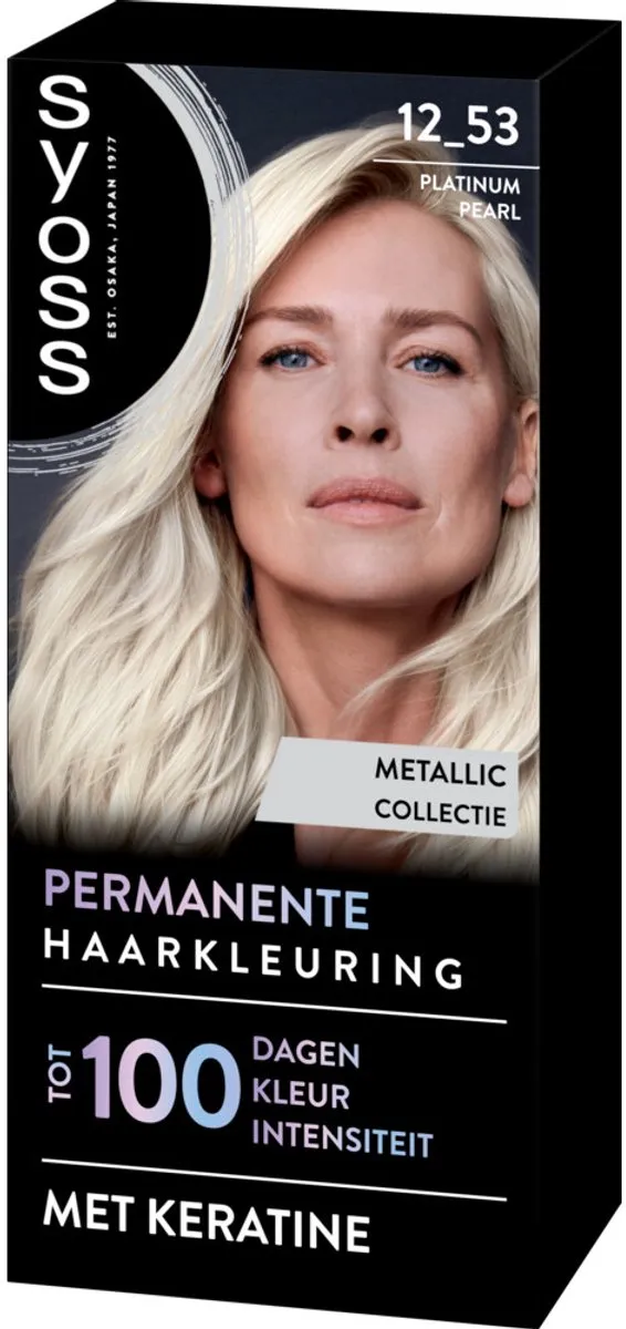 SYOSS Coloration 12-53 Platinum Pearl Haarverf 1150ml - 10 Stuks
