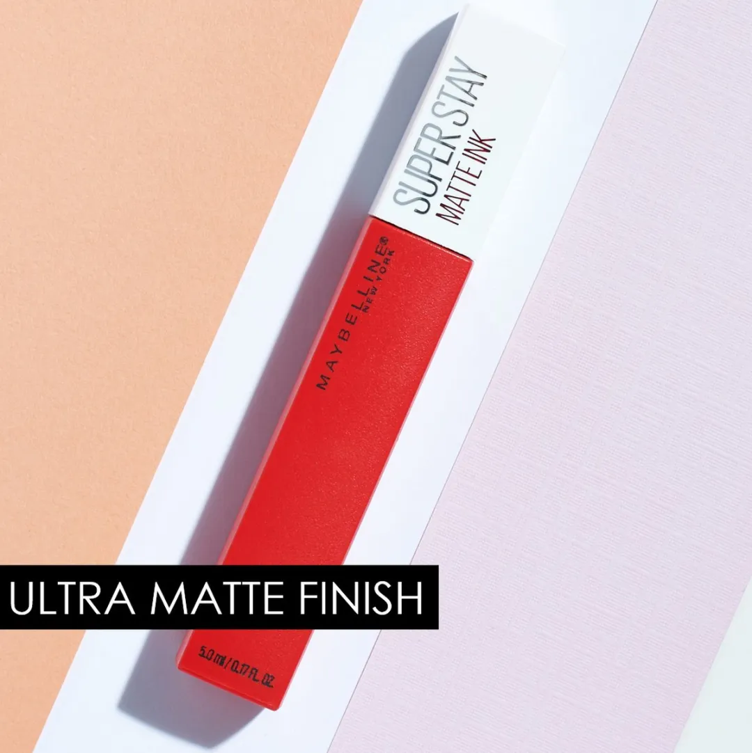 Maybelline SuperStay Matte Ink 15 Lover Lipstick - 3 Stuks