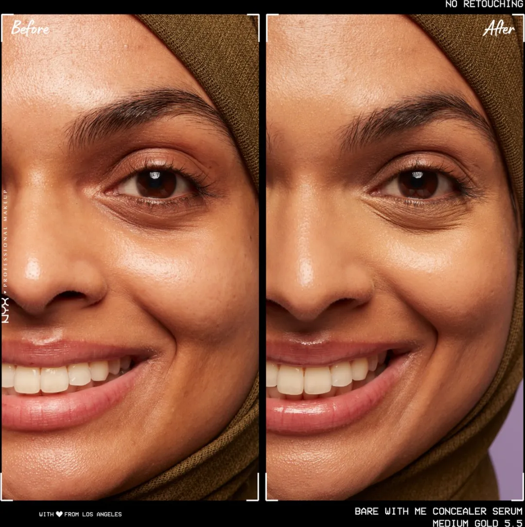 NYX Bare With Me Concealer Serum Medium Golden 9,6ml