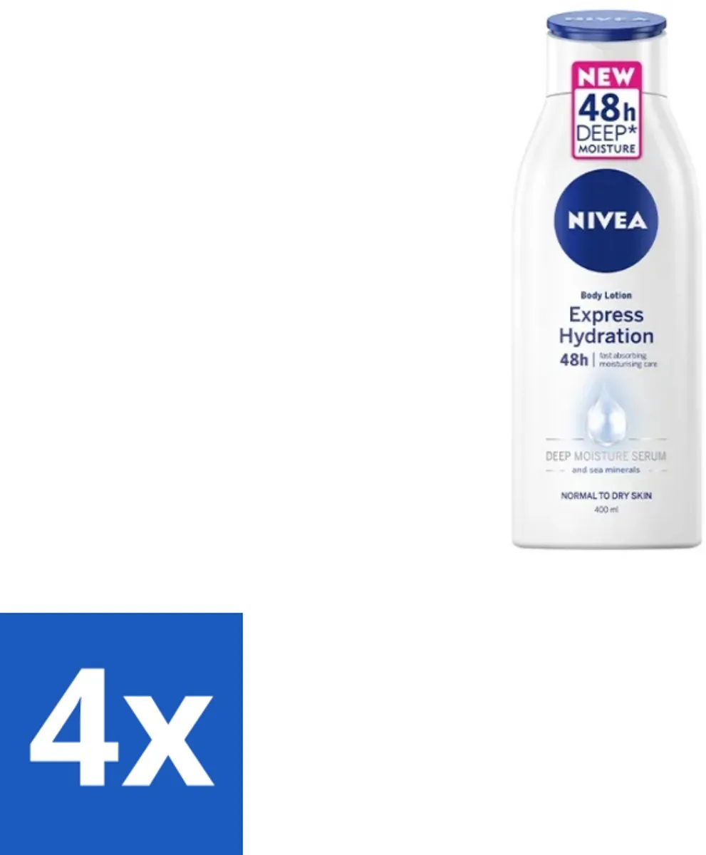 NIVEA Express Hydration 48H Bodylotion 1600ml