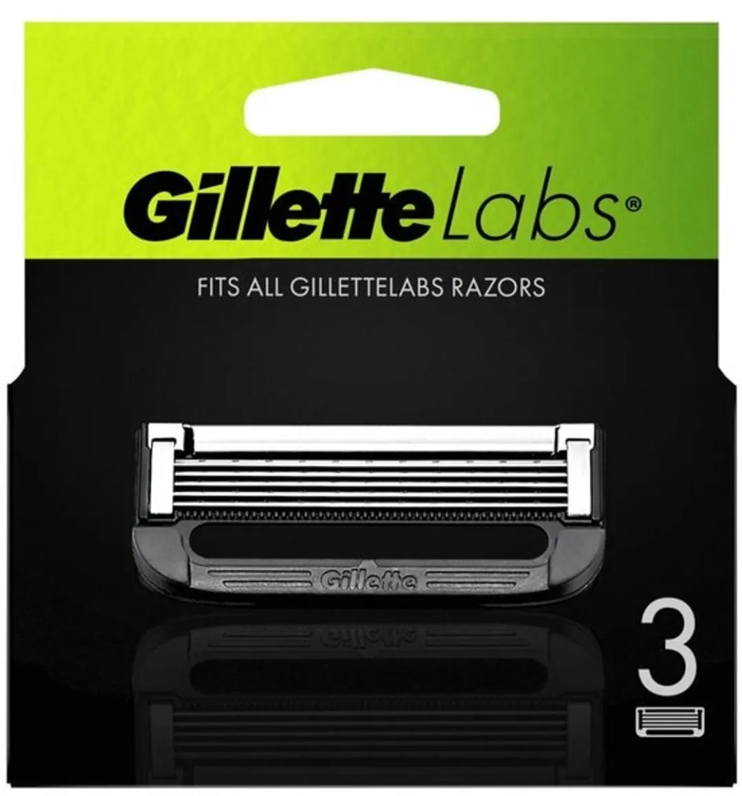 Gillette Labs Scheermesjes 4 Bladen - 3 Stuks