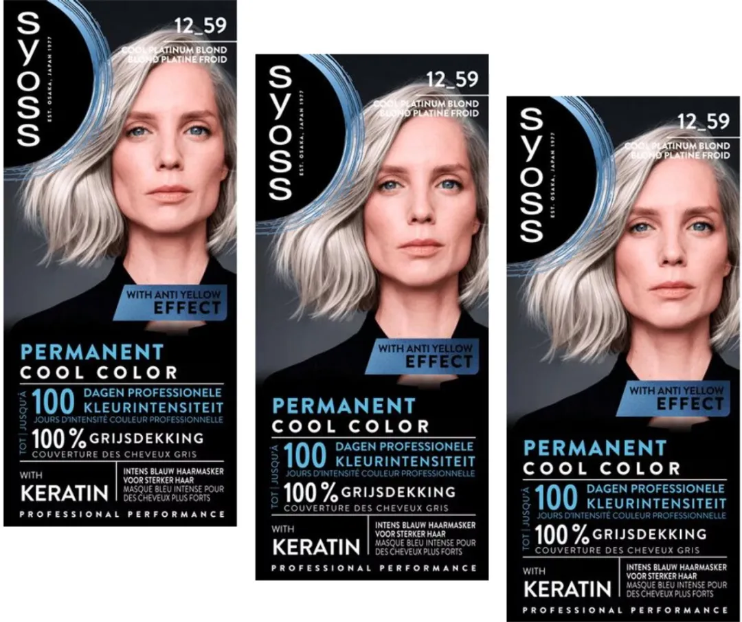 SYOSS Haarverf 12_59 Cool Platinablond - 345ml