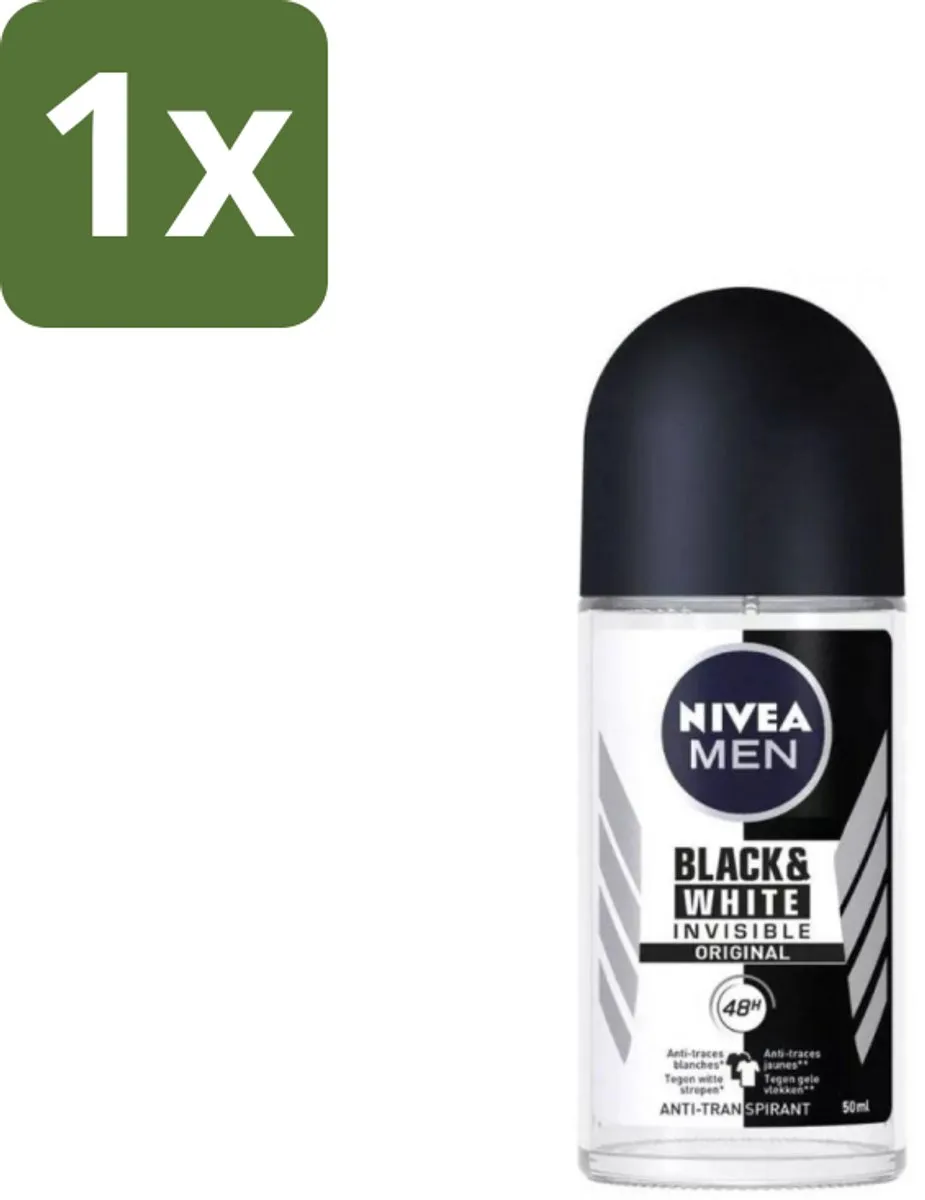 NIVEA Men Invisible Deodorant Roller 50ml