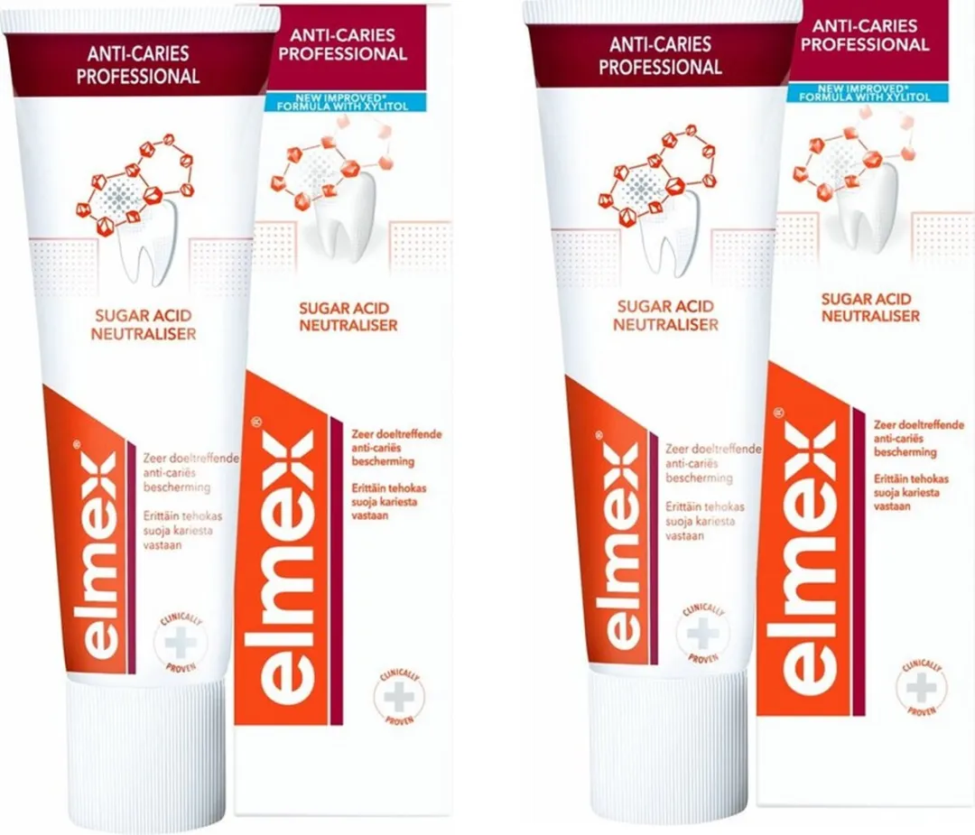 Elmex Anti-Cariës Tandpasta 2x75ml