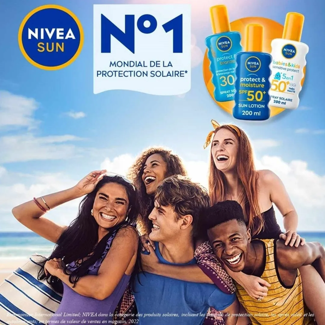 NIVEA Sun Sensitive SPF 50+ Zonnebrandspray 270ml