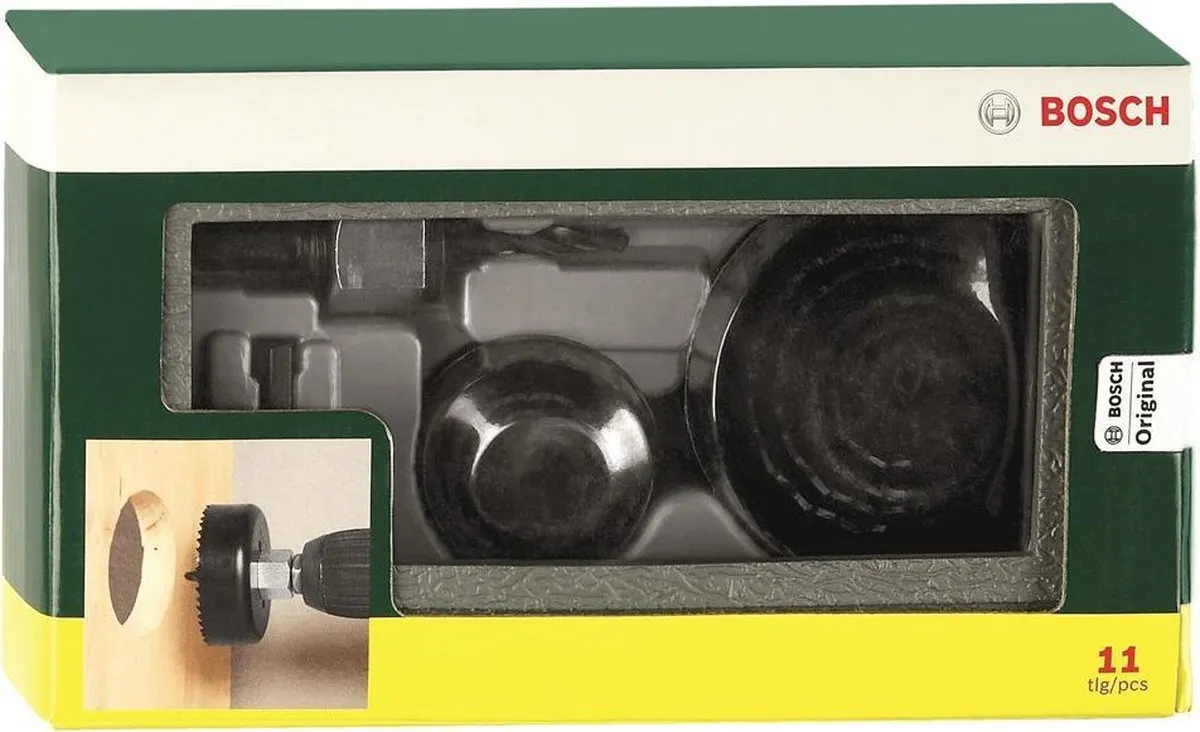 Bosch Gatenzaag 11-delig HCS 22-68mm - o.a. hout