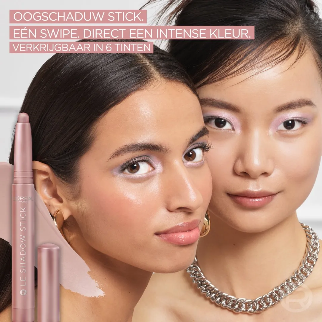 L'Oréal Paris Le Shadow Stick 245 Alluring Rose Oogschaduwstick 1.4g