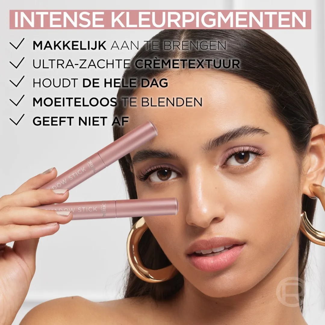 L'Oréal Paris Le Shadow Stick 245 Alluring Rose Oogschaduwstick 1.4g