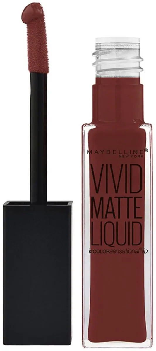 Maybelline Color Sensational Vivid Matte Lipstick 37 Coffee Buzz