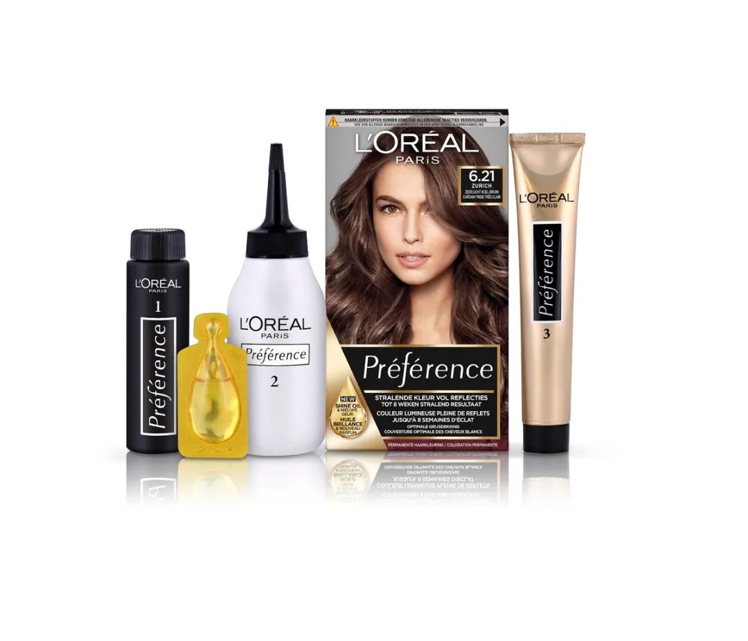 L'Oréal Paris Préférence Classic 6.21 Permanent Haarkleuring - 996ml - afbeelding 6 van 6