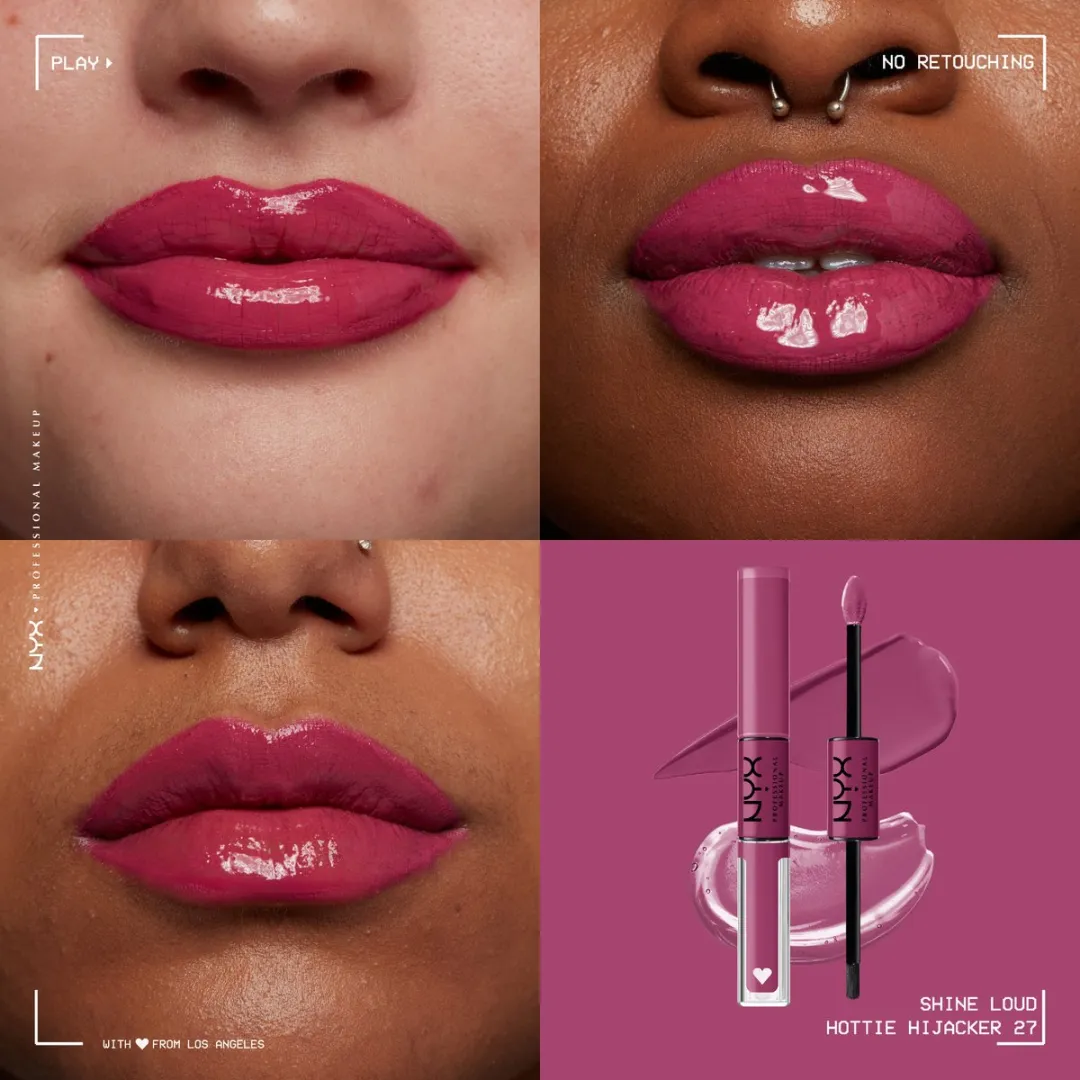 NYX Shine Loud Pro Pigment Lip Shine Hottie Hijacker 3.4ml