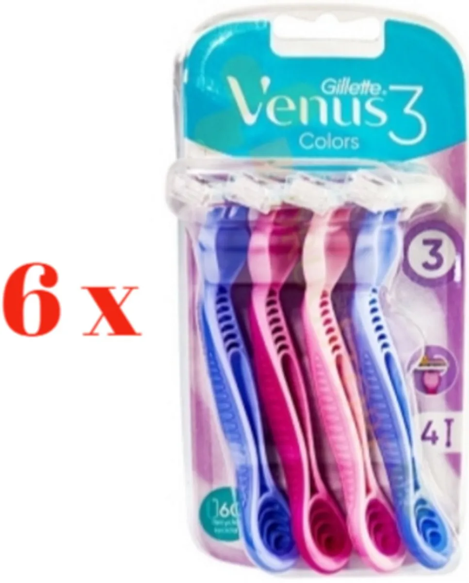 Gillette Venus Simply Venus 3 Plus Wegwerpscheermesjes
