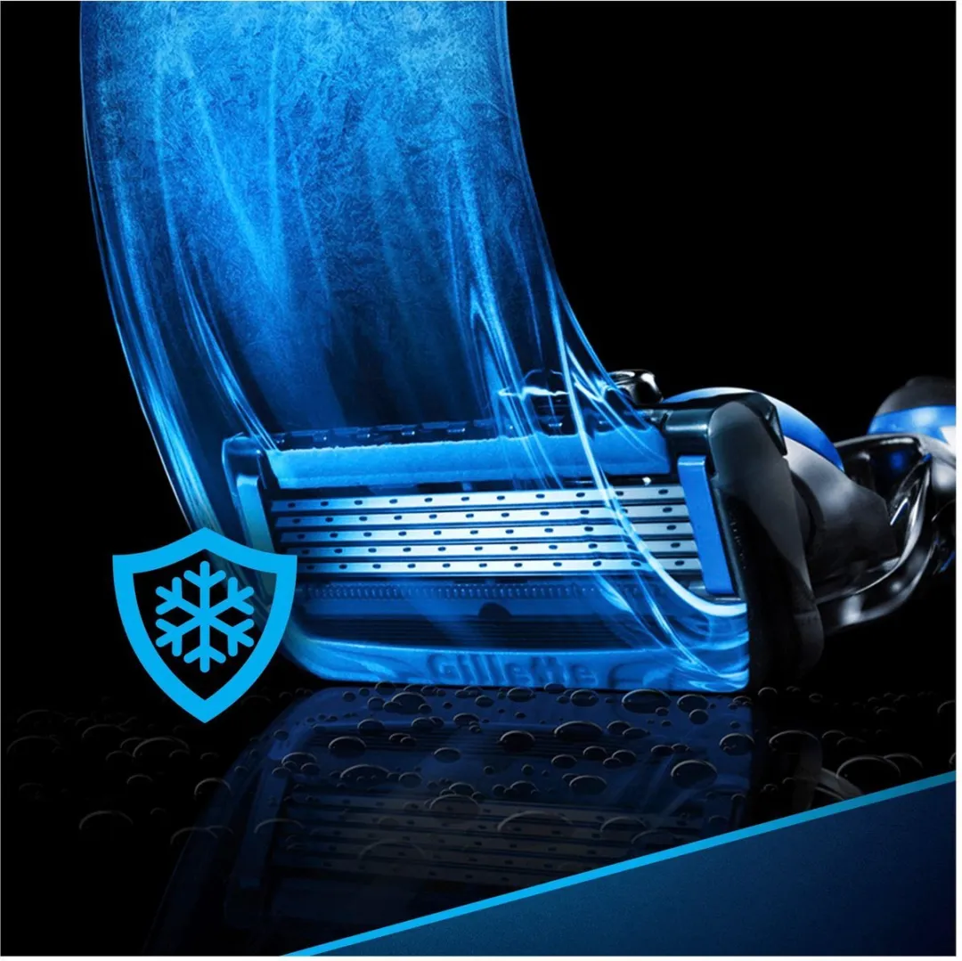 Gillette Fusion 5 Proshield Chill - 4 Stuks