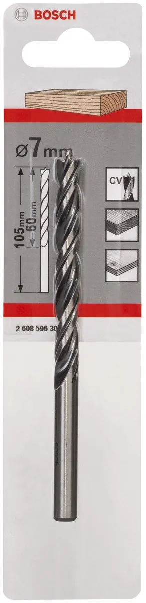 Bosch Houtspiraalboren Standard 7mm - 5 Stuks - afbeelding 6 van 6