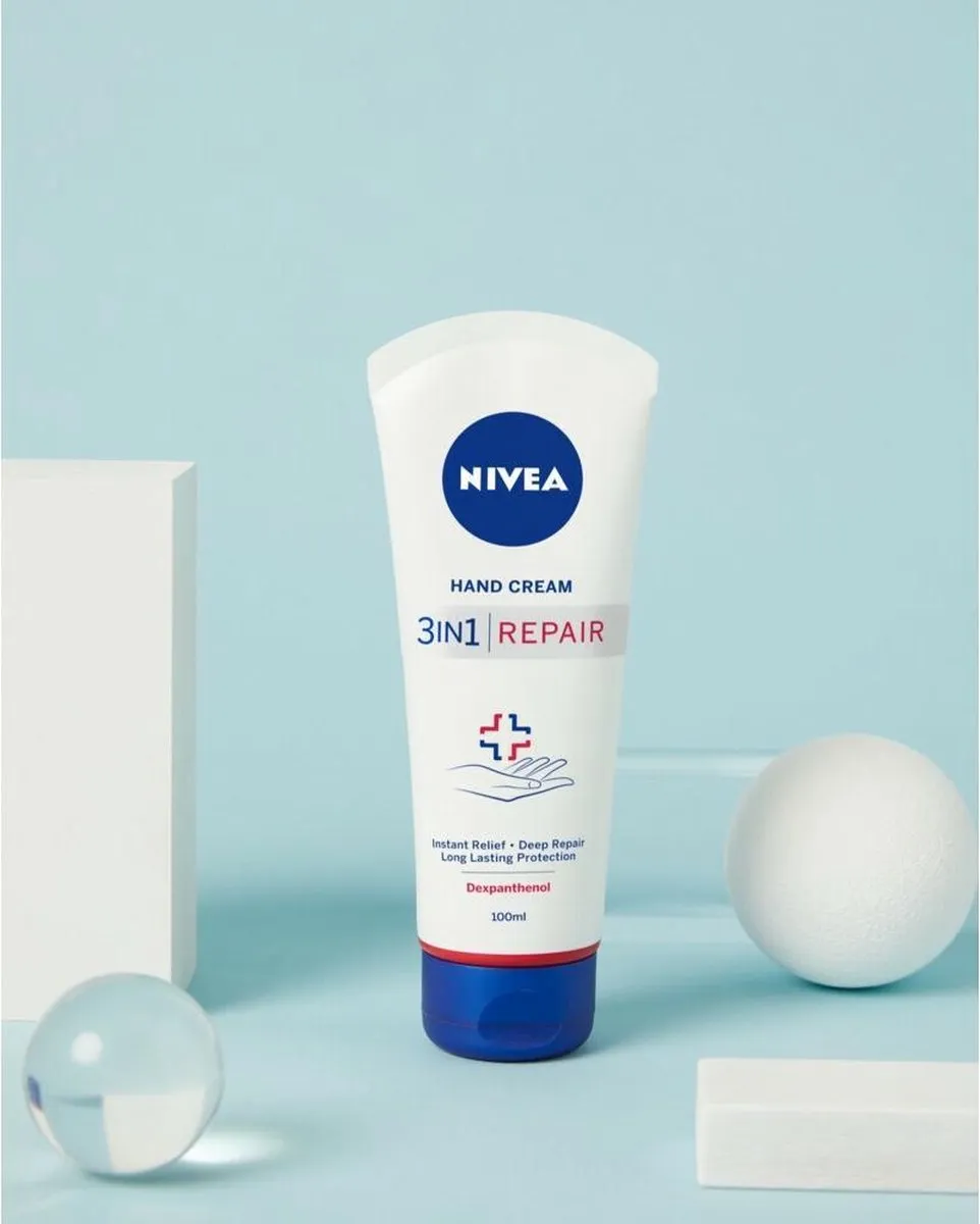 NIVEA 3-in-1 Repair Handcrème 100ml