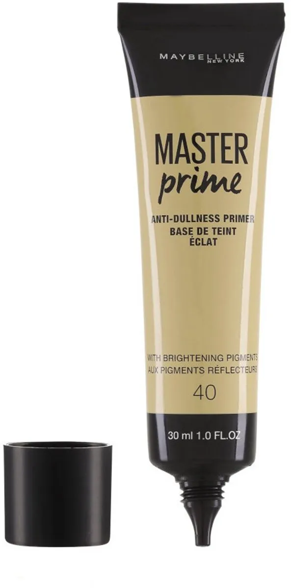 Maybelline Master Primer 40 Anti-Dullness - 30ml - Geel/Beige