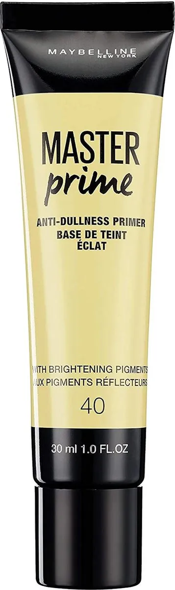 Maybelline Master Primer 40 Anti-Dullness - 30ml - Geel/Beige