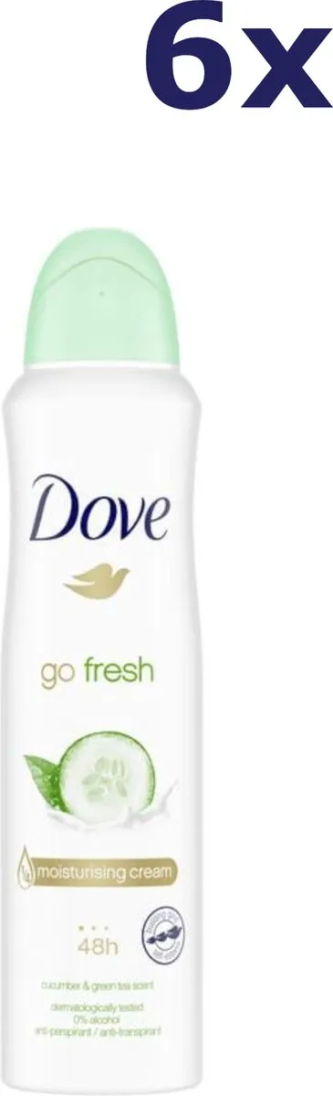Dove Deospray Go Fresh Komkommer 150ml