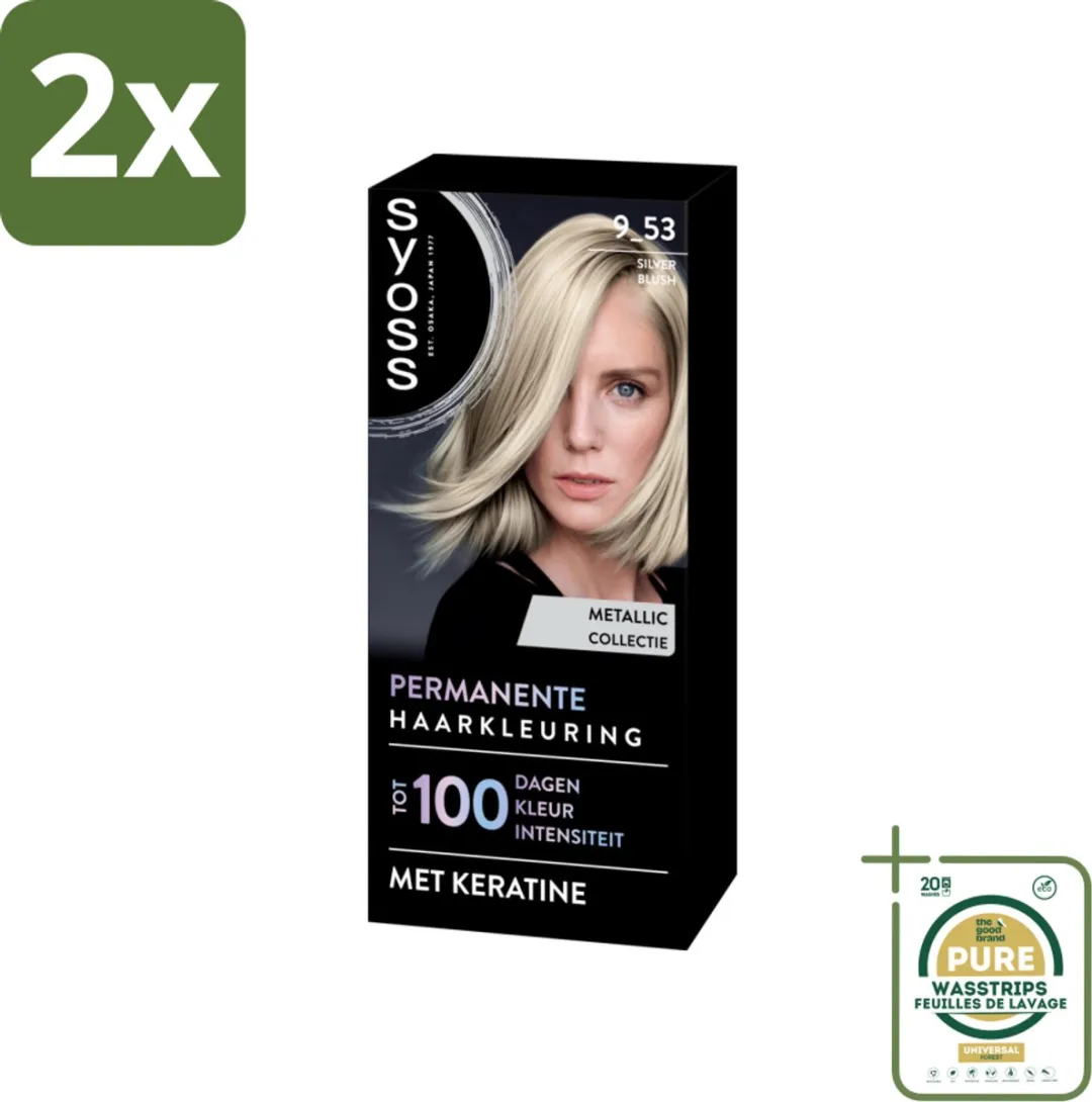 SYOSS Coloration 9-53 Silver Blush Haarverf