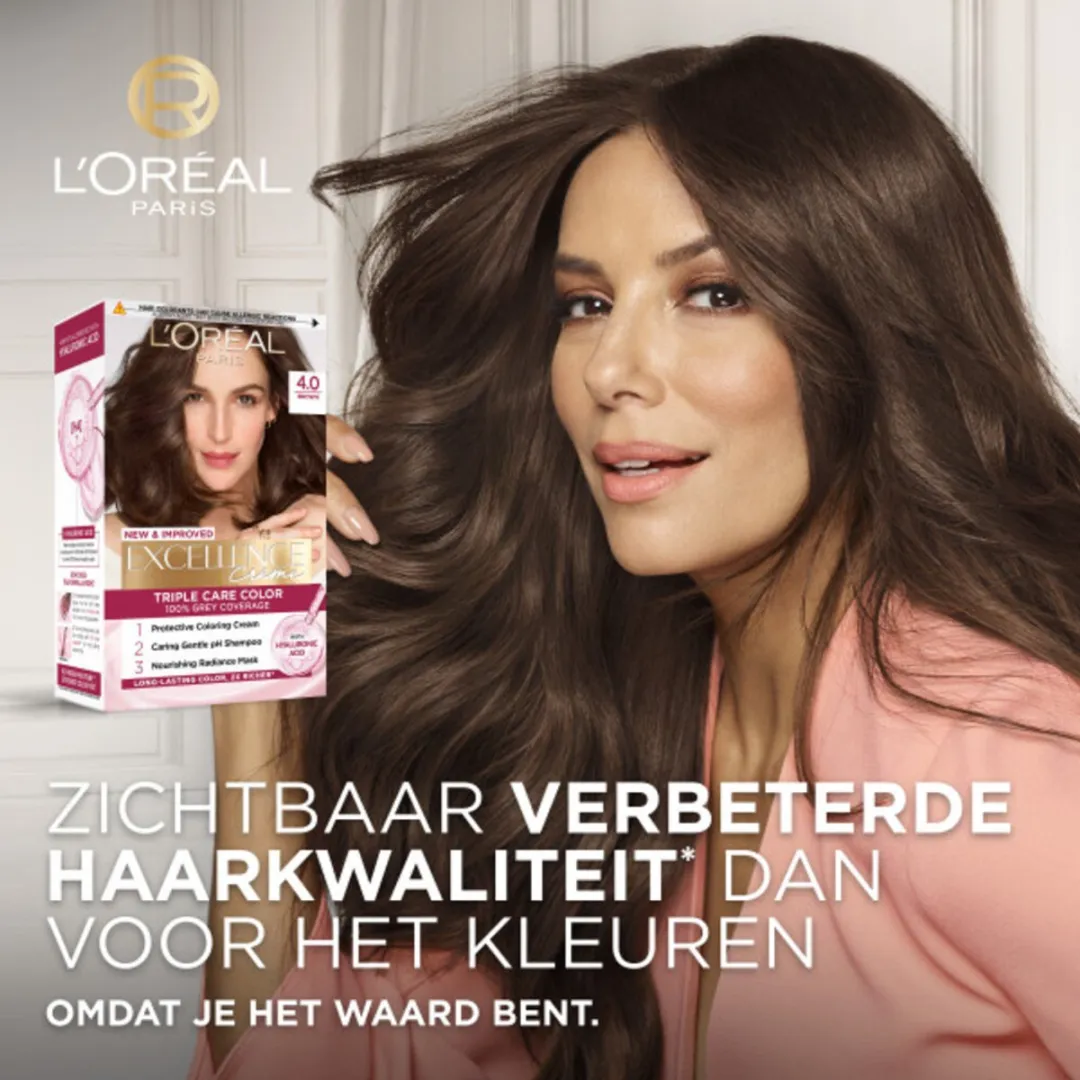 L'Oréal Paris Excellence Crème 7.43 Koper Goudblond - 2 Stuks