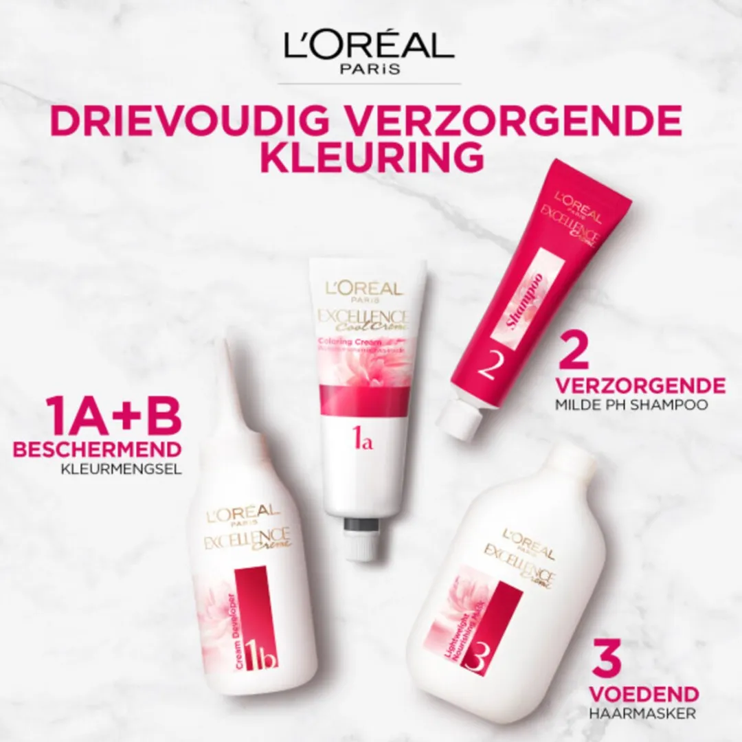 L'Oréal Paris Excellence Crème 7.43 Koper Goudblond