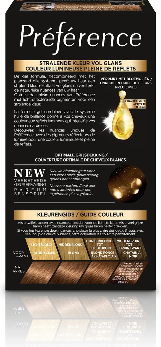 L'Oréal Paris Préférence 7 Middenblond Haarverf 996ml