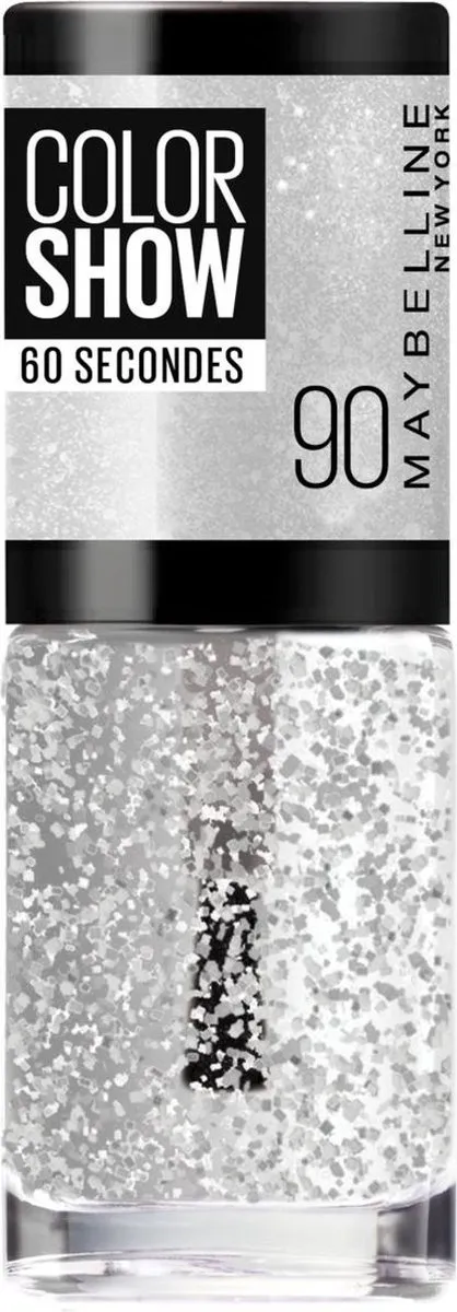 Maybelline Color Show Nagellak Zilver Glitter 5ml