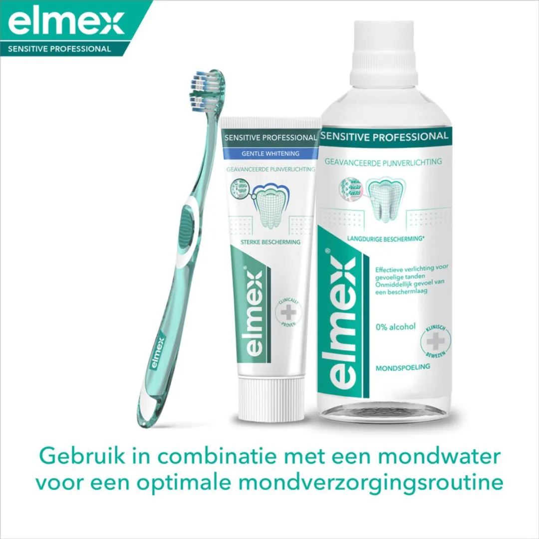 Elmex Sensitive Professional Gentle Whitening Tandpasta 75ml - 15 Stuks